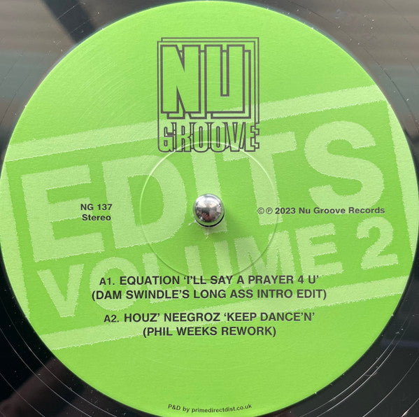 Various : Nu Groove Edits Volume 2 (12")