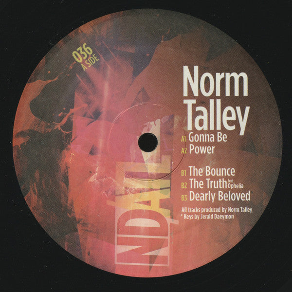 Norm Talley : Dearly Beloved (12")