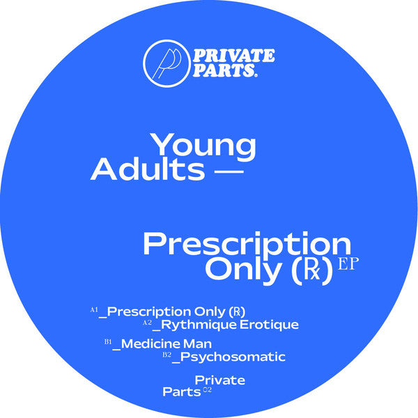 Young Adults : Young Adults - Prescription Only (℞) EP (12")