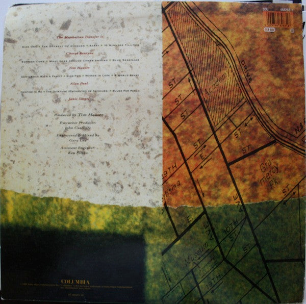 The Manhattan Transfer : The Offbeat Of Avenues (LP, Album)