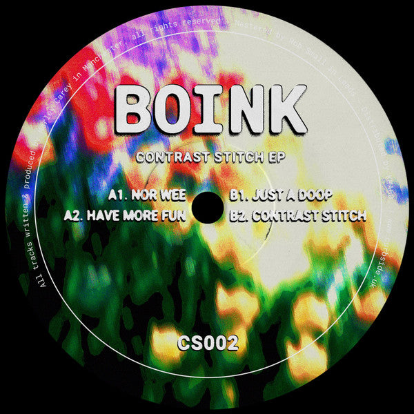 Boink (6) : Contrast Stitch EP (12")