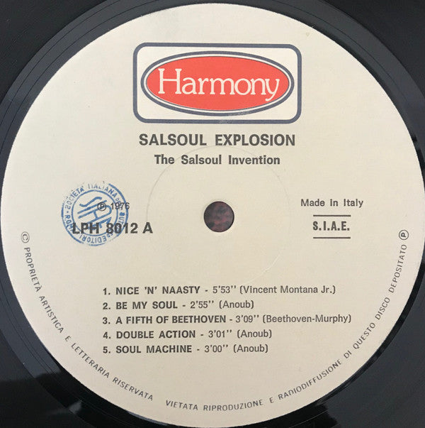 The Salsoul Invention : Salsoul Explosion (LP)