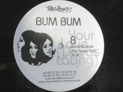 Bum Bum : Your Love (Devastating) (12")