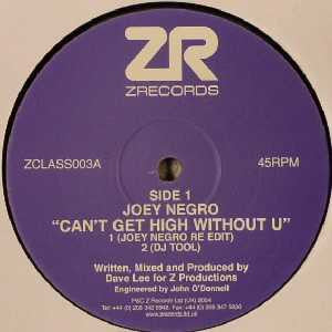 Joey Negro / Sessomatto : Can't Get High Without U / I'm Back (12")