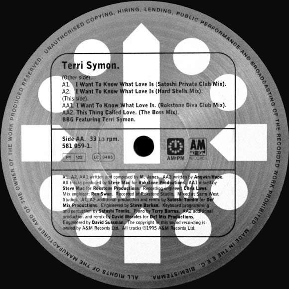 Terri Symon : I Want To Know (What Love Is) (12", Ltd)