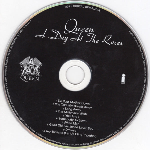 Queen : A Day At The Races (CD, Album, RE, RM)