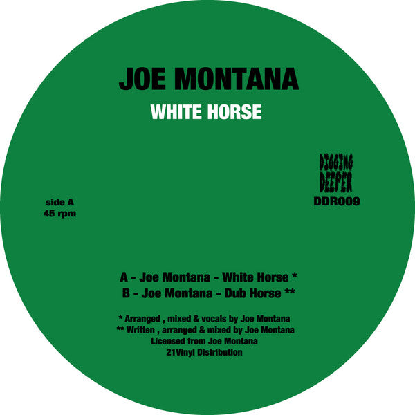 Joe Montana : White Horse (12")