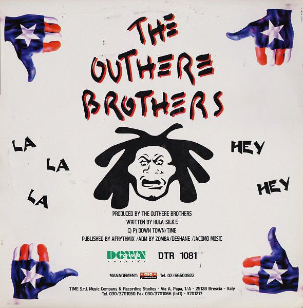 The Outhere Brothers : La La La Hey Hey (12")