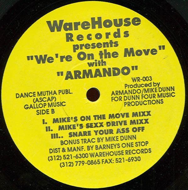 Armando : We're On The Move (12")