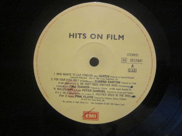 Various : Hits On Film (LP, Comp)