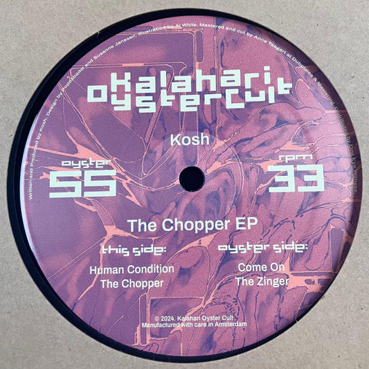 Kosh (7) : The Chopper EP (12")