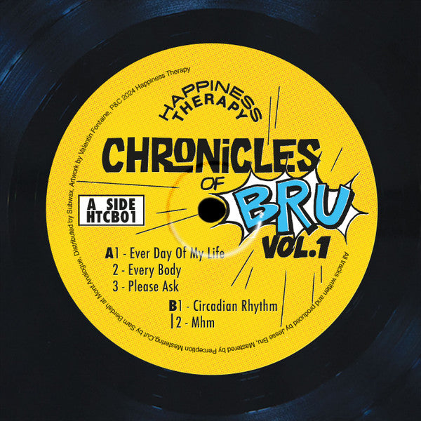 Jesse Bru : Chronicles Of Bru Vol.1 (12")