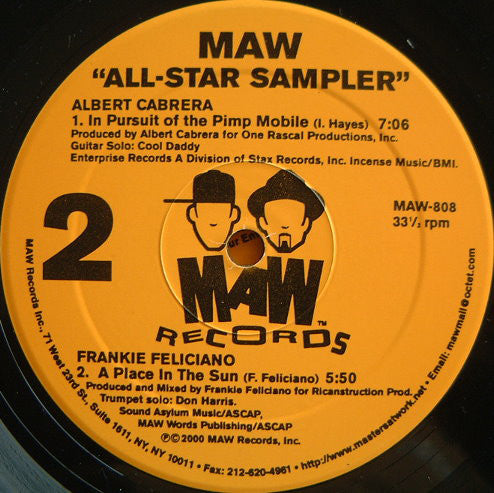 Various : MAW All-Star Sampler (2x12", Smplr)