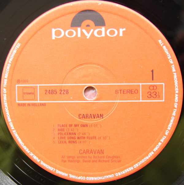 Caravan : Caravan (LP, Album, RE)