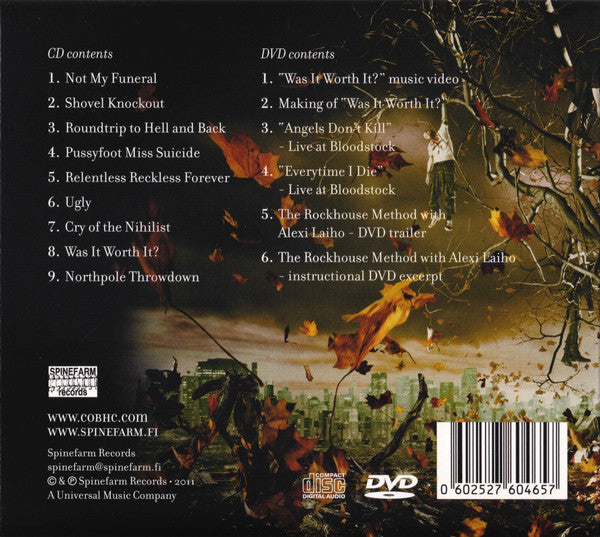 Children Of Bodom : Relentless Reckless Forever (CD, Album + DVD-V + Ltd, Dig)