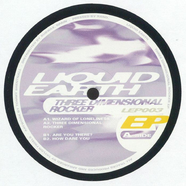 Liquid Earth (3) : Three Dimensional Rocker (10", EP)