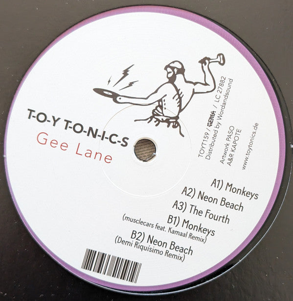 Gee Lane : Synesthesia E.P. (12", EP)