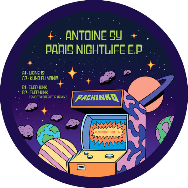 Antoine Sy : PARIS NIGHTLIFE E.P (12", EP)