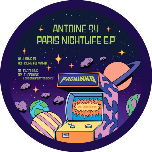 Antoine Sy : PARIS NIGHTLIFE E.P (12", EP)