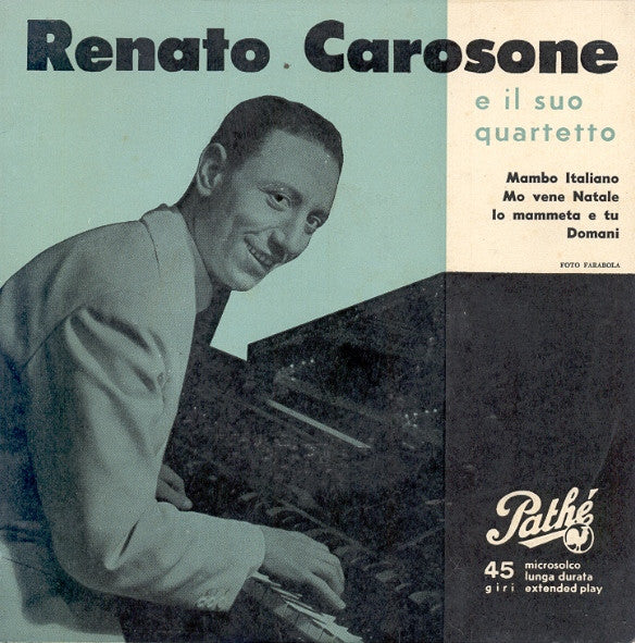 Renato Carosone E Il Suo Quartetto : Mambo Italiano (7", EP)