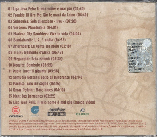 Various : Emergency Wave - Arezzo Wave Per Emergency (CD, Comp)