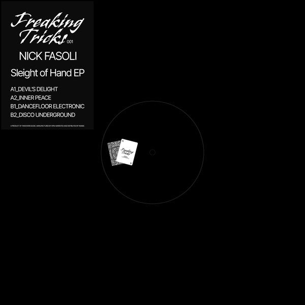 Nick Fasoli : Sleight Of Hand Ep (12", EP)
