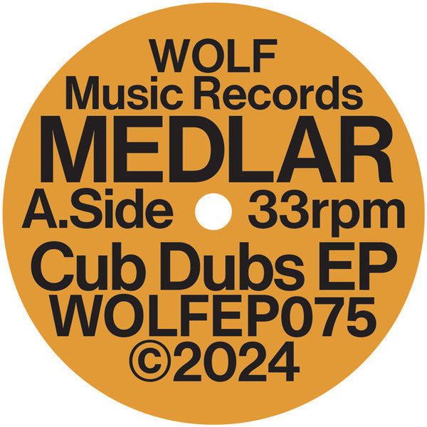 Medlar : Cub Dubs EP (12", EP)