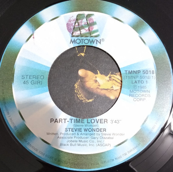 Stevie Wonder : Part-Time Lover (7")