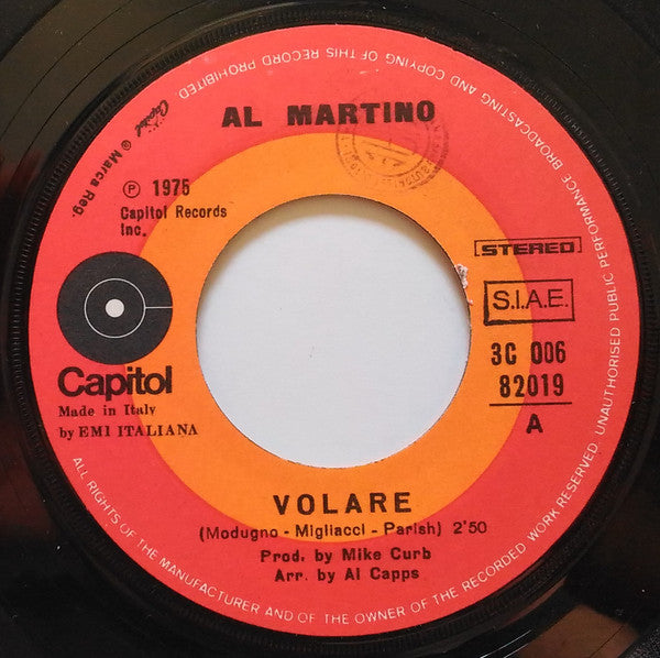 Al Martino : Volare (7")