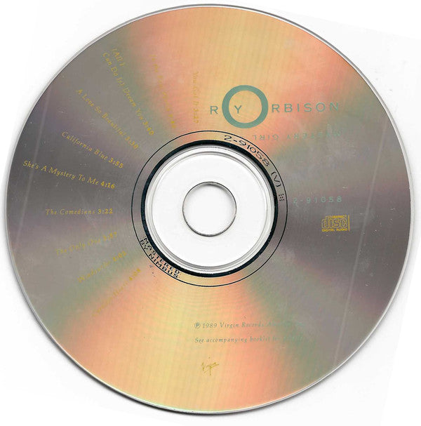 Roy Orbison : Mystery Girl (CD, Album, Nim)