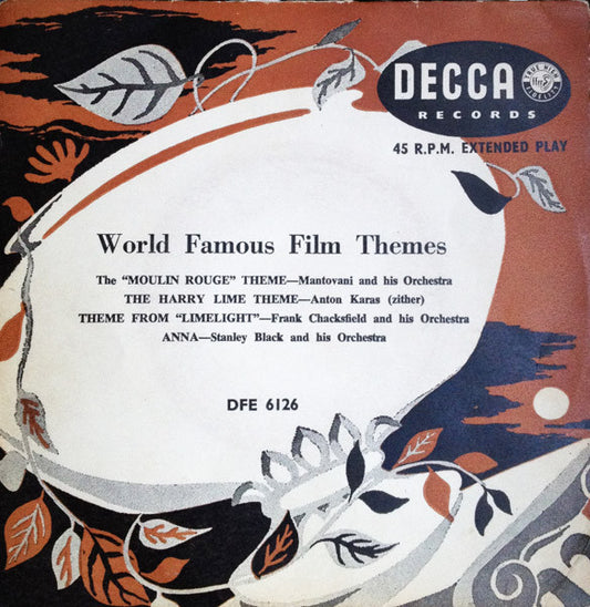 Various : World Famous Film Themes (7", EP)