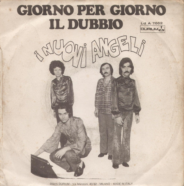 I Nuovi Angeli : Il Dubbio (7")