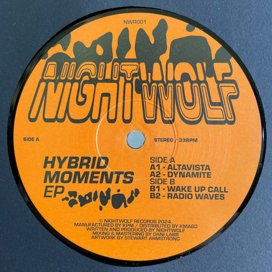 Nightwolf (14) : Hybrid Moments EP (12", EP)