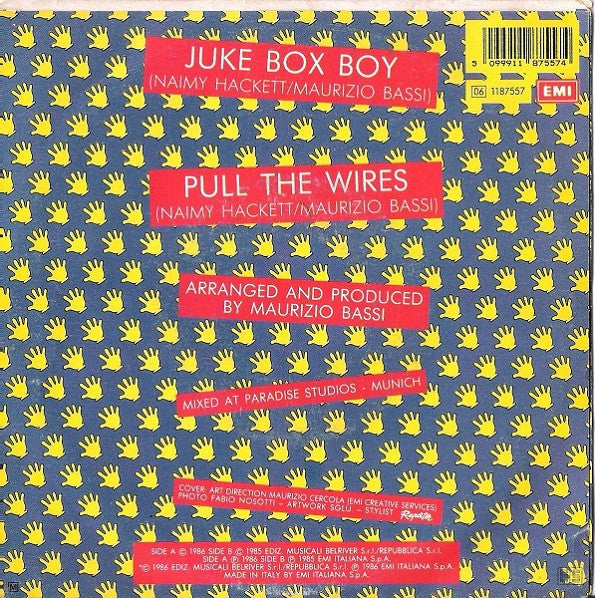 Baltimora : Juke Box Boy (7")