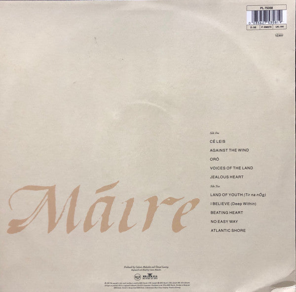 Maire Brennan : Máire (LP)