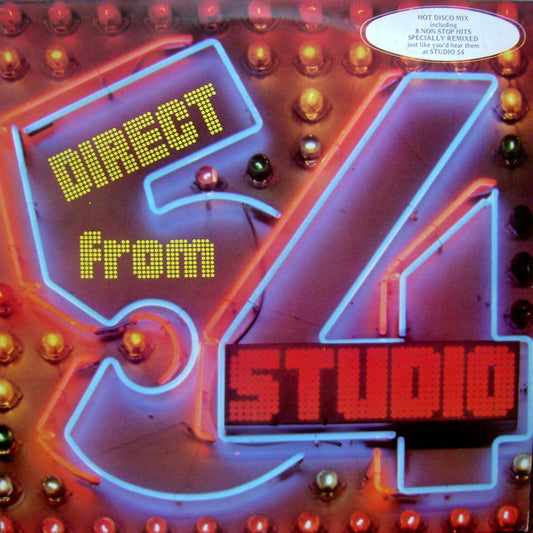 Various : Direct From Studio 54 (LP, Comp, Mixed)