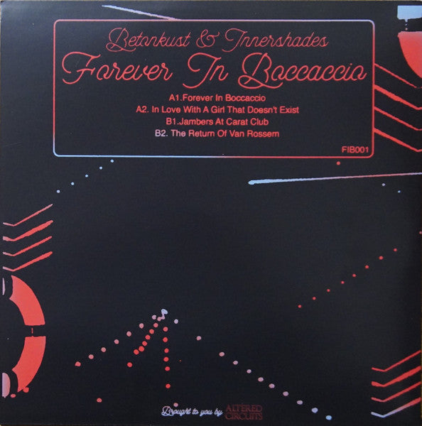 Betonkust & Innershades : Forever In Boccaccio EP (12", EP, Ltd, RM, RP)