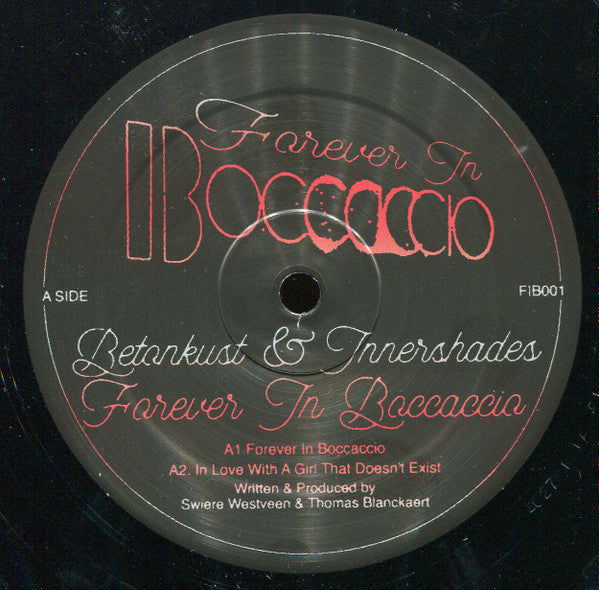 Betonkust & Innershades : Forever In Boccaccio EP (12", EP, Ltd, RM, RP)