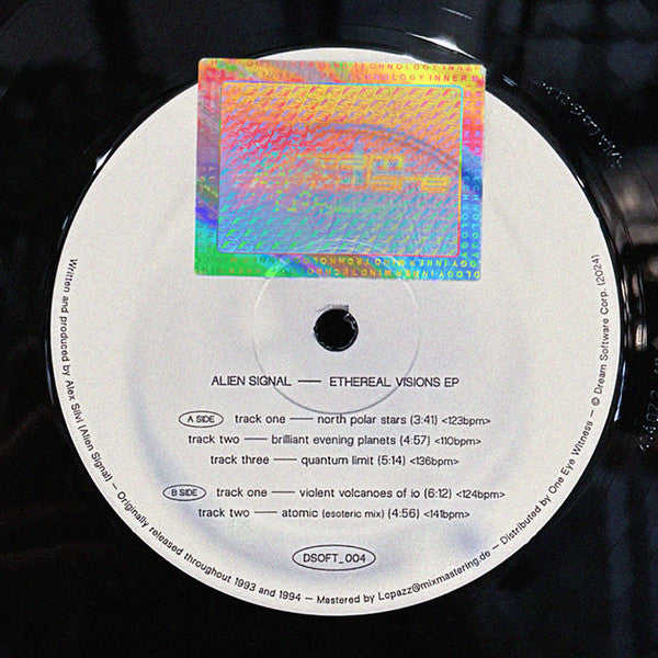 Alien Signal : Ethereal Visions EP (12", EP)