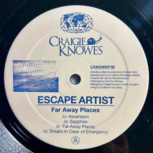 Escape Artist (2) : Far Away Places (12", EP)