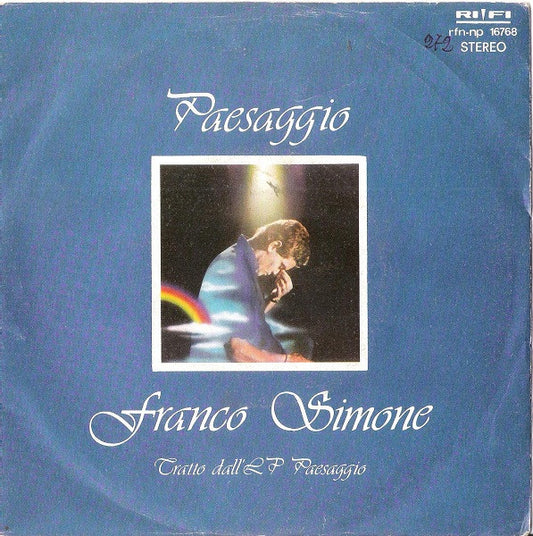 Franco Simone : Paesaggio (7")