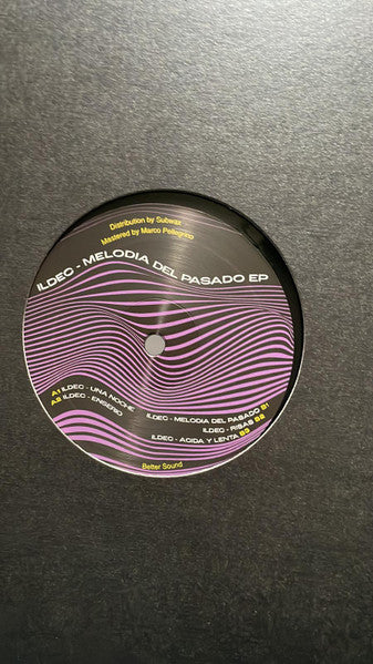 Ildec : Melodia del Pasado EP (12")