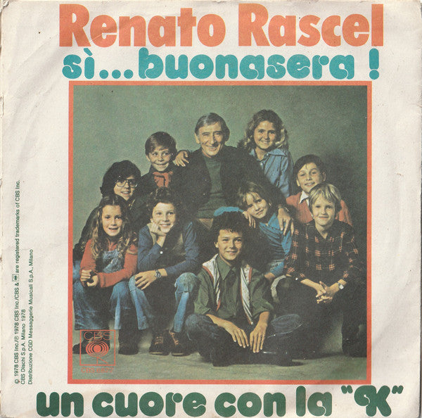 Renato Rascel : Sì...Buonasera! (7")