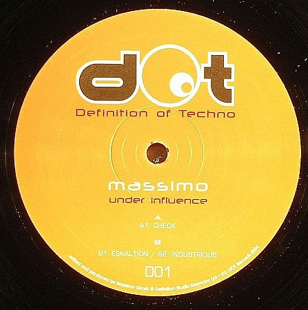 Massimo : Under Influence (12")