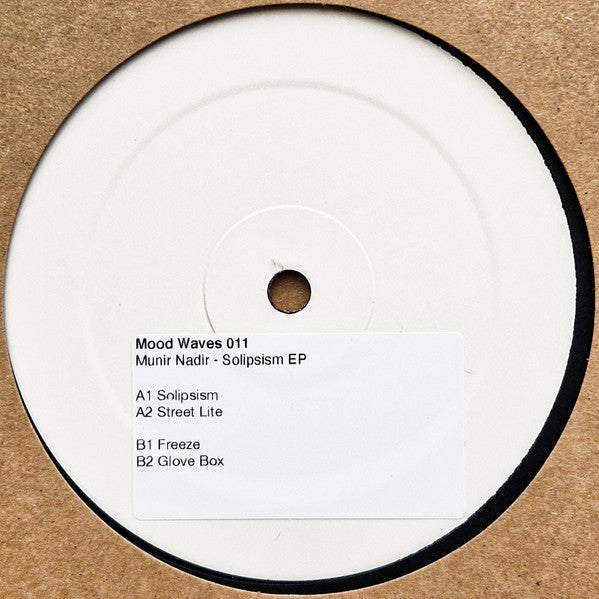 Munir Nadir : Solipsism EP (12", W/Lbl, Han)