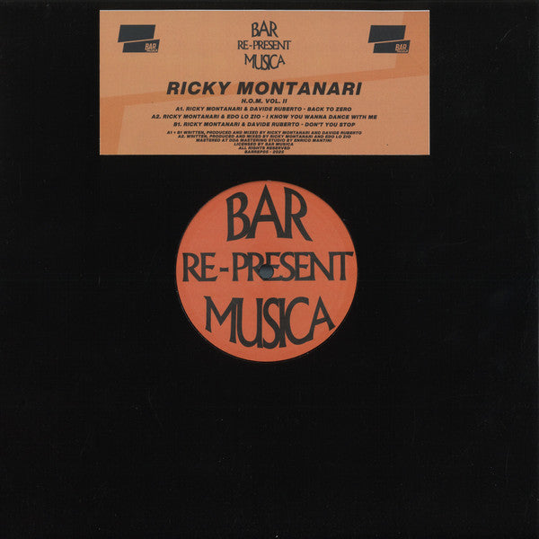 Ricky Montanari : H.O.M. Vol. II (12", EP)
