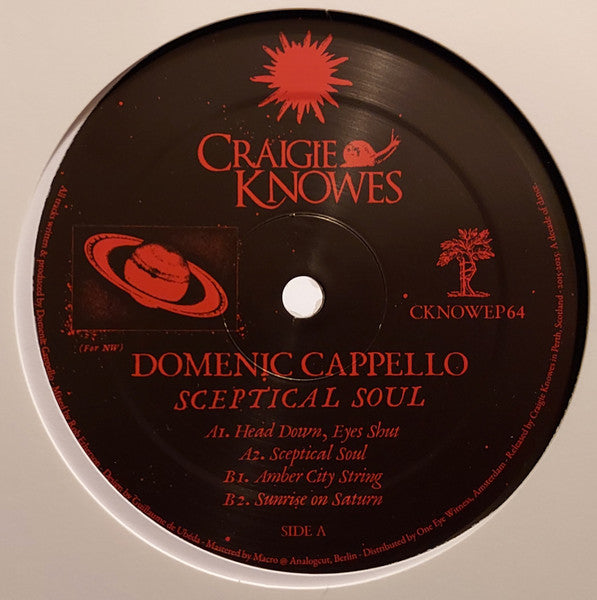 Domenic Cappello : Sceptical Soul (12")