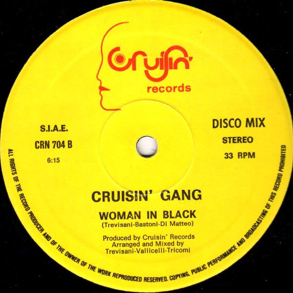 Cruisin' Gang : My Man (12")