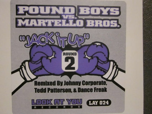Pound Boys Vs. Martello Bros. : Jack It Up  (Part 2) (12")