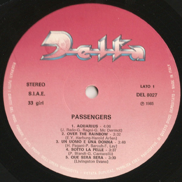 Passengers (2) : New Album (LP, Album)